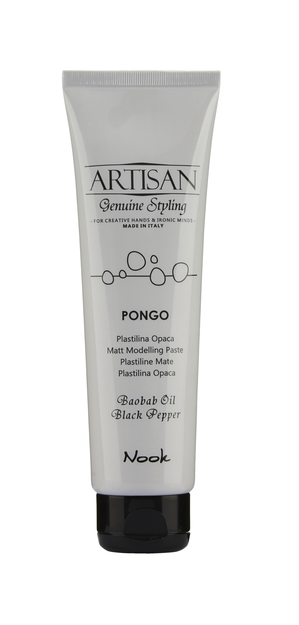 Nook Artisan Pongo – Matt Modelling Paste met Baobab Oil &amp; Black Pepper